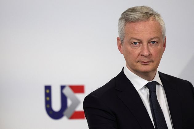 French Economy and Finance Minister Bruno Le Maire attends the EU ministerial conference