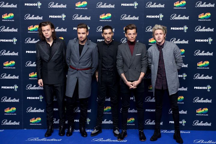 Harry Styles, Liam Payne, Zayn Malik, Louis Tomlinson and Niall Horan of One Direction in 2014