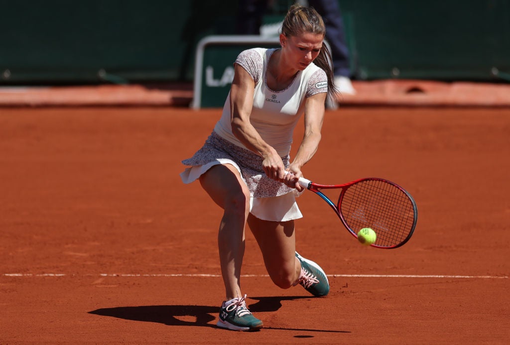 Polémica por el vestido de la tenista Camila Giorgi: hasta el juez de silla  le advirtió | El HuffPost Virales