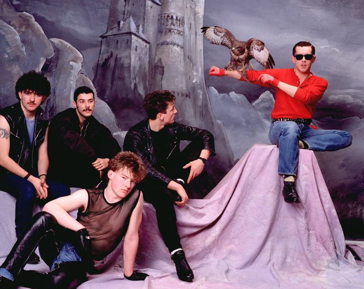 Frankie Goes To Hollywood, pictured in 1984
