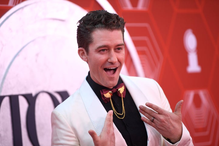 Matthew Morrison arrives at the 74th annual Tony Awards at Winter Garden Theatre on Sept. 26, 2021, in New York.
