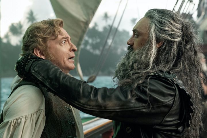 Rhys Darby and Taika Waititi and as Stede Bonnet and Blackbeard.
