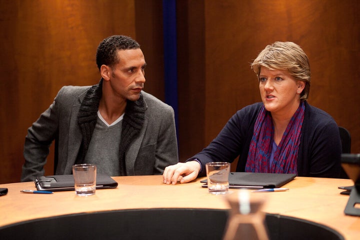 Rio Ferdinand and Clare Balding