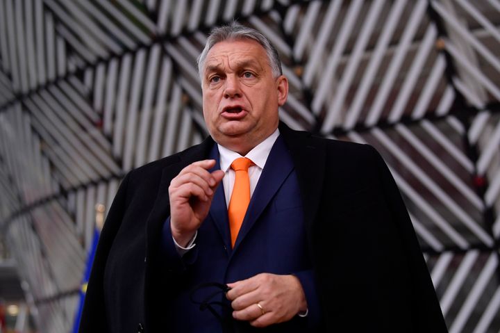 Viktor Orban, en una imagen de archivo en un Consejo Europeo, en Bruselas. 