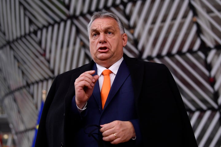 Viktor Orban, en una imagen de archivo en un Consejo Europeo, en Bruselas.