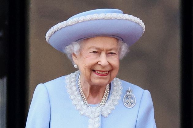 La reine Elizabeth II au premier jour des cérémonie de son jubilé, le 2 juin 2022.