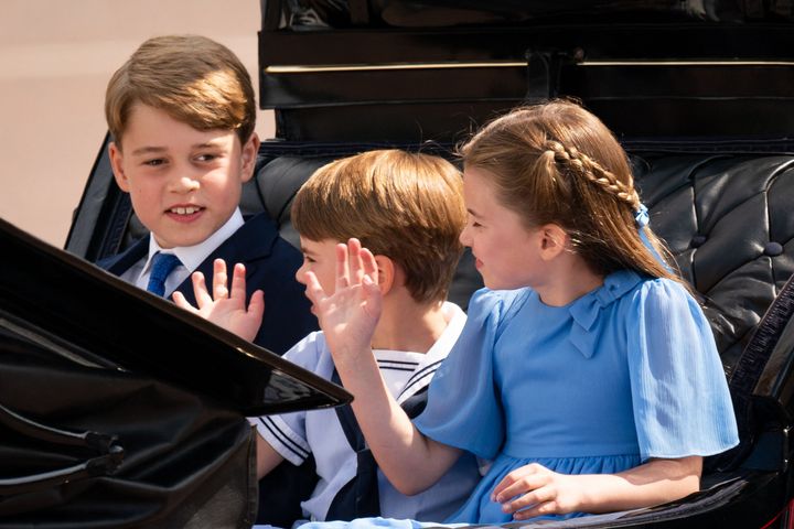A smile from Prince George. 