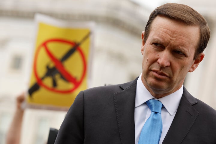 Sen. Chris Murphy (D-Conn.) is once again trying to craft a compromise package of gun reforms following mass shootings in Buffalo, New York, and Uvalde, Texas.