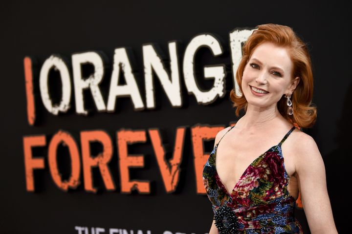 Alicia Witt attends the "Orange Is the New Black" final season world premiere in 2019.