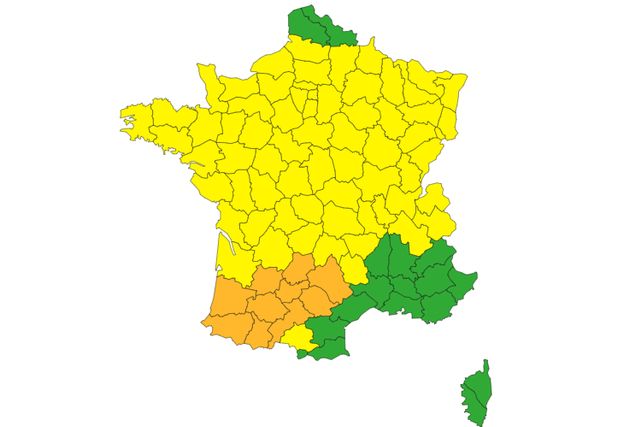 Météo France appelle à la vigilance aux orages dans le sud-ouest