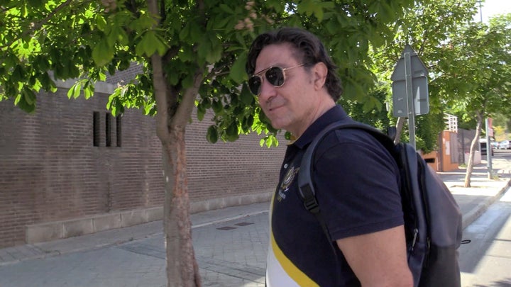 El actor Luis Lorenzo, acusado del supuesto asesinato de la tía de su mujer.