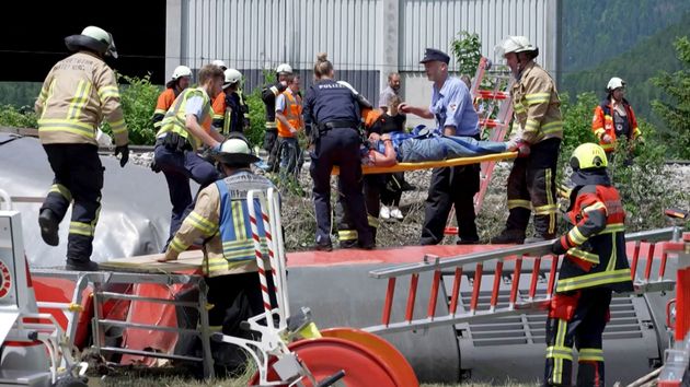 Au moins 3 morts et plusieurs blessés dans un accident de train en Allemagne, vendredi 3 juin 2022.