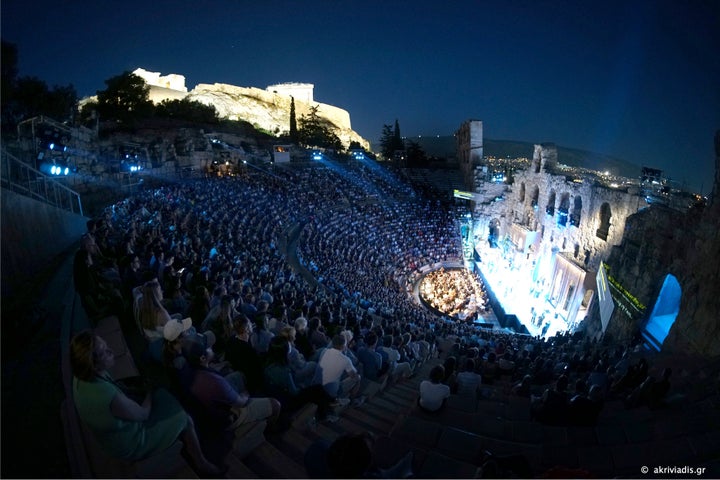 Το Ηρώδειο στην πρεμιέρα του Ριγολέττου