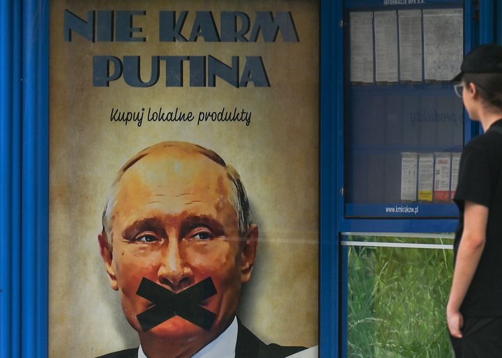Poster de una campaña antiPutin.