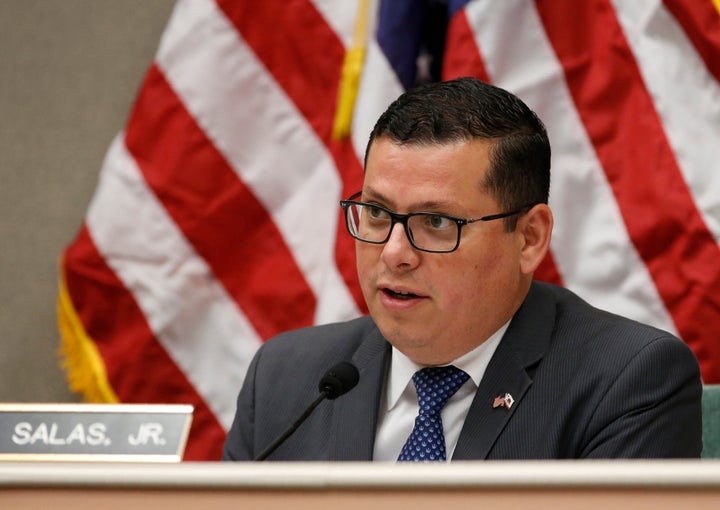 California Assemblyman Rudy Salas is Democrats' pick to flip a district in the Central Valley.