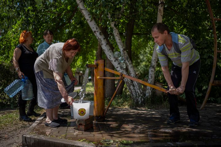 Προβλήματα στην παροχή νερού στο Σλοβιάνσκη (2/6/2022)