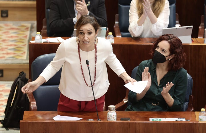 La portavoz de Más Madrid en la Asamblea de Madrid, Mónica García.