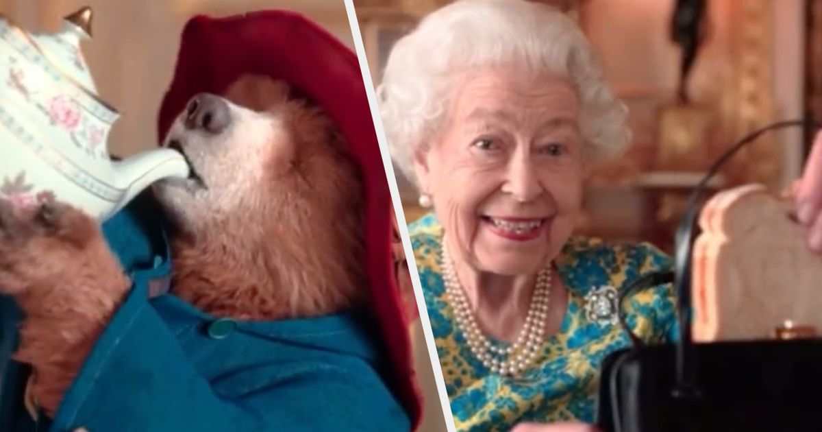 The Queen And Paddington Bear Open Jubilee Concert With Special Sketch