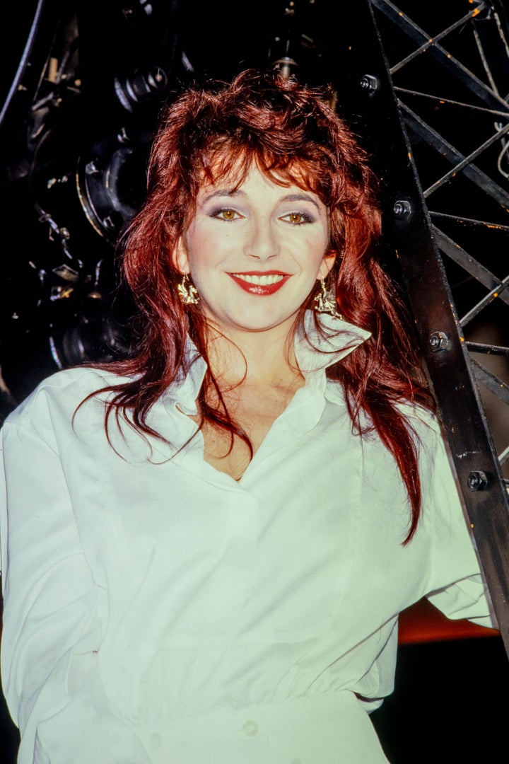 Kate Bush pictured in 1985, around the release of Running Up That Hill