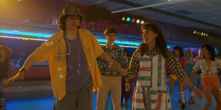 The young cast of Stranger Things