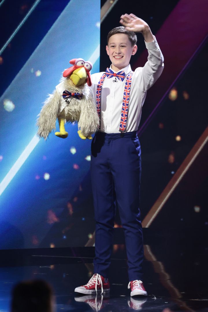 Jamie Leahey finished in second place in the BGT final