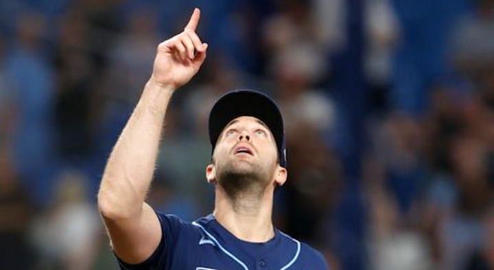 Jason Adam, who cited his faith, was among several players who didn't wear rainbow-themed hats and jerseys for Pride Night.