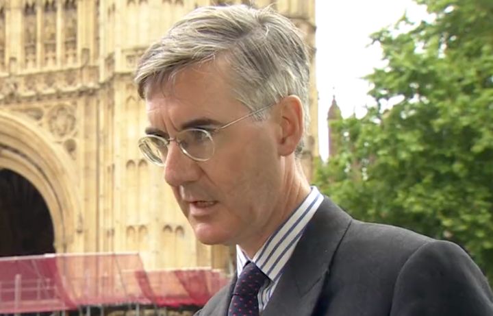 Jacob Rees-Mogg said "one vote" was enough to secure Johnson's future as PM