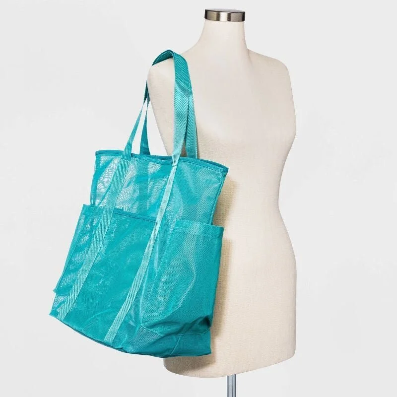 Mesh beach bag on sale target