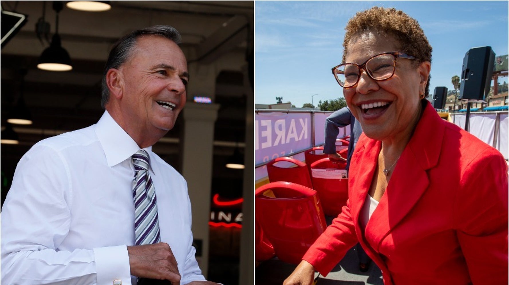 Karen Bass And Rick Caruso Advance In Los Angeles Mayoral Race Karen Bass And Rick Caruso Advance In Los Angeles Mayoral Race