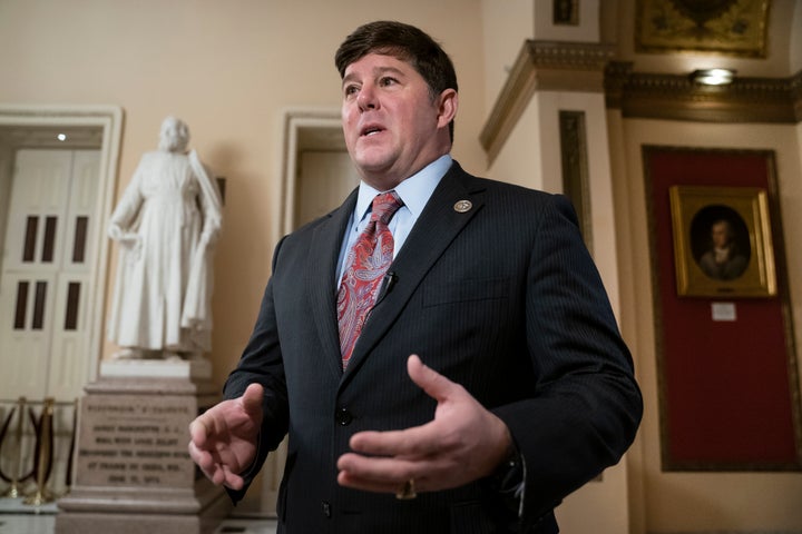 Rep. Steven Palazzo (R-Miss.) is facing his largest-ever field of challengers after a congressional ethics watchdog raised questions about his campaign spending. 