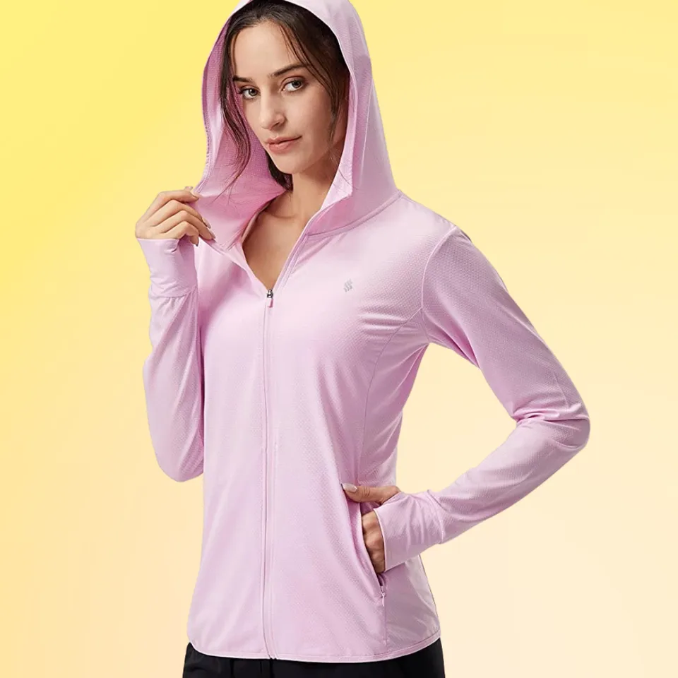 UNIQLO Sport Utility Wear: AIRism UV Protection Mesh Full-Zip Hoodie, hoodie, ultraviolet radiation, UNIQLO