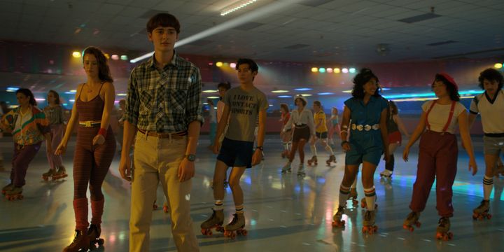 Roller-skating has never looked so sad.