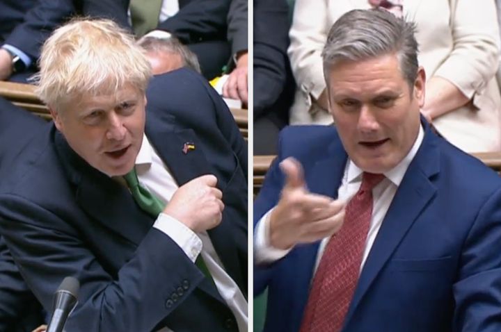 Johnson and Starmer