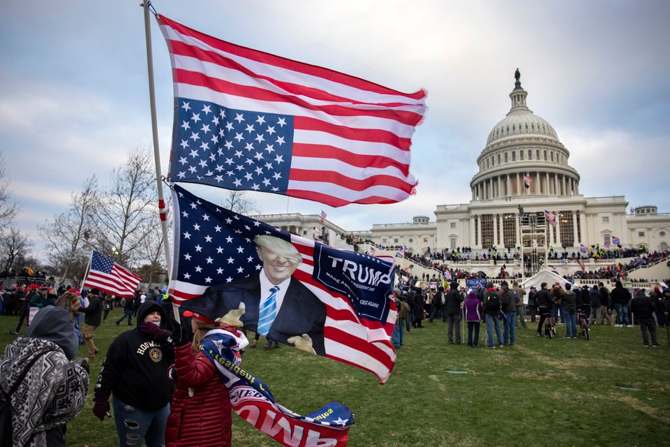 Le 6 janvier 2021, des centaines de partisans de Donald Trump avaient pris d'assaut le Capitole, siège...