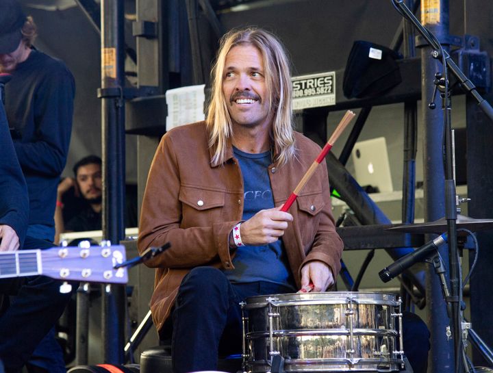 Foo Fighters will honor the rock band’s late drummer Taylor Hawkins with a pair of tribute concerts in September — one in London and the other in Los Angeles. The twin shows will take place Sept. 3 at London’s Wembley Stadium and Sept. 27 at The Kia Forum in Los Angeles. (Photo by Amy Harris/Invision/AP, File)
