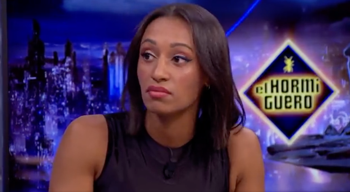 La atleta Ana Peleteiro en 'El Hormiguero'.