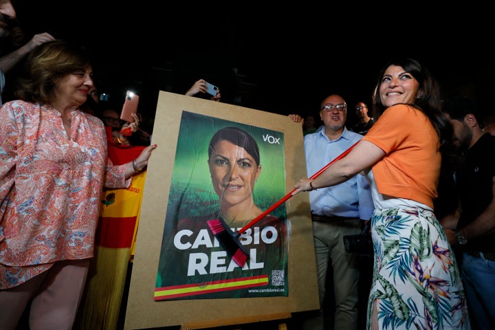 Macarena Olona, en la campaña andaluza