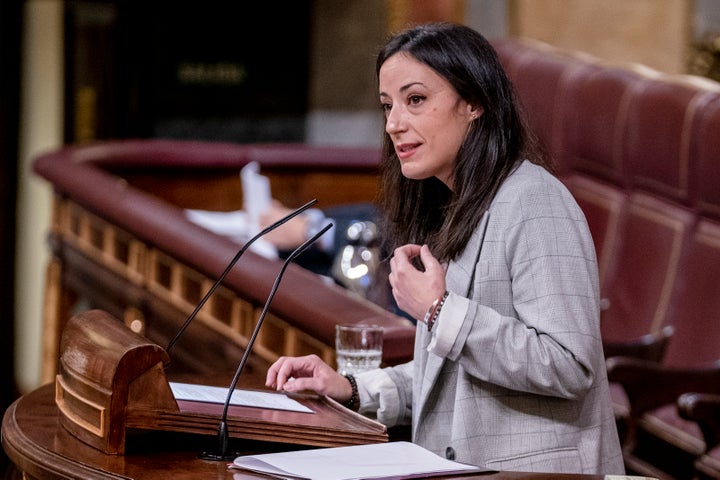La diputada de Unidas Podemos Isabel Franco, en una imagen de archivo.