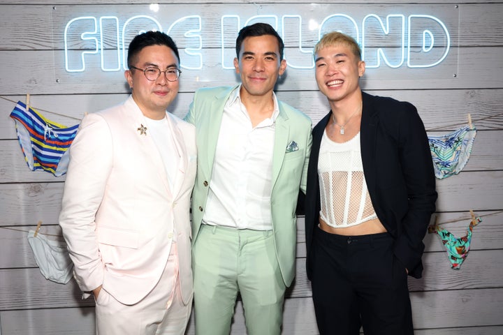 Fire Island star Margaret Cho: 'Pride is still about revolution' Bowen Yang, Conrad Ricamora and Joel Kim Booster