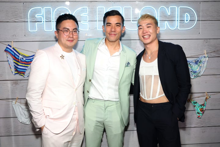 Bowen Yang, Conrad Ricamora and Joel Kim Booster