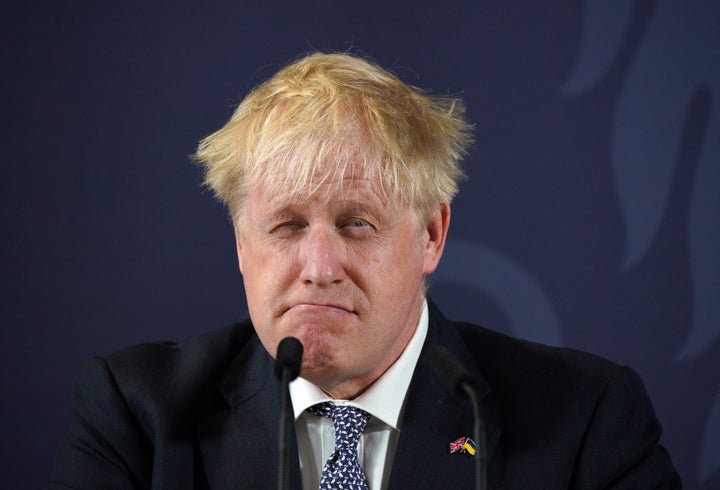 <strong>Boris Johnson during his speech at Blackpool and The Fylde College in Blackpool, Lancashire where he announced new measures to potentially help people onto the property ladder.</strong>