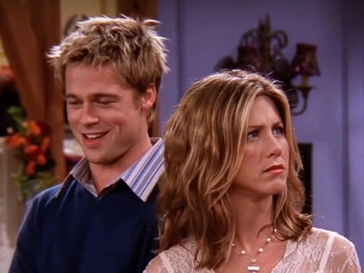 Brad Pitt appeared alongside his then-Jennifer Aniston in the 2001 Thanksgiving episode.