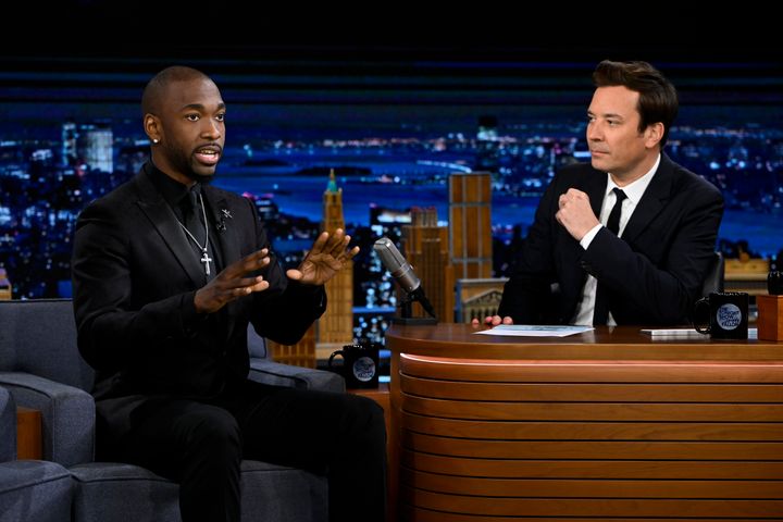 Actor Jay Pharoah sped through celebrity impressions during an interview with Jimmy Fallon on Thursday.