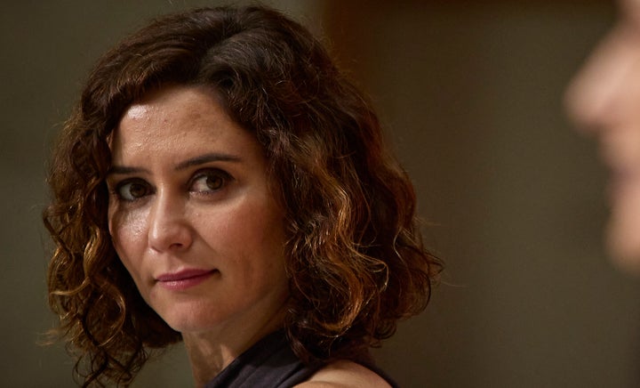 Isabel Díaz Ayuso, presidenta de la Comunidad de Madrid.