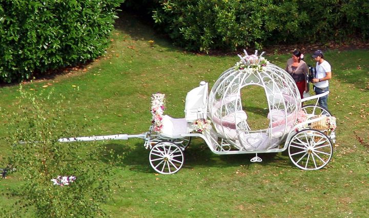 The wedding carriage that was used at Katie Price's marriage to Peter Andre in 2005.