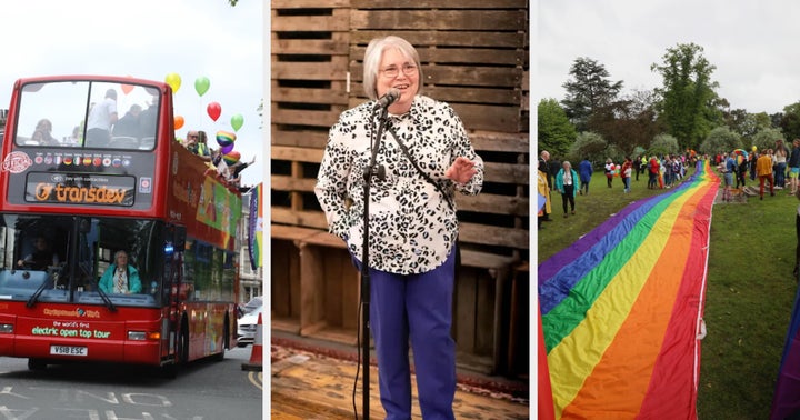 Pride in Diversity co-founder Leonora Wassell (pictured centre) is "devastated" by the cancellations. 