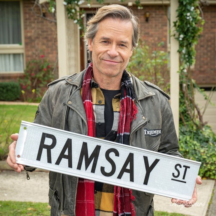 Guy is back as Mike Young for Neighbours's finale