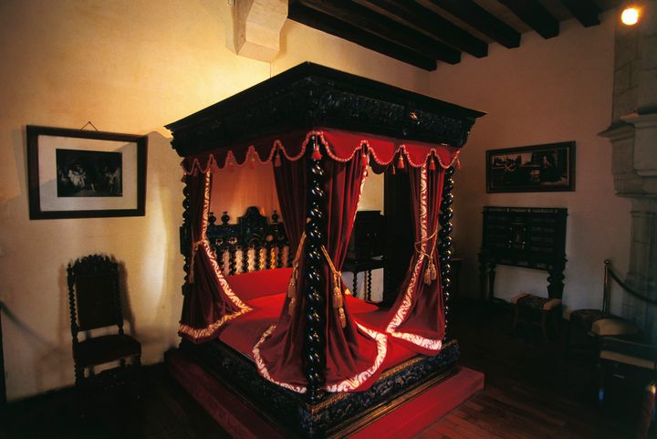 Το υπνοδωμάτιο του Λεονάρντο στο Κλος-Λισέ (Photo by DeAgostini/Getty Images)