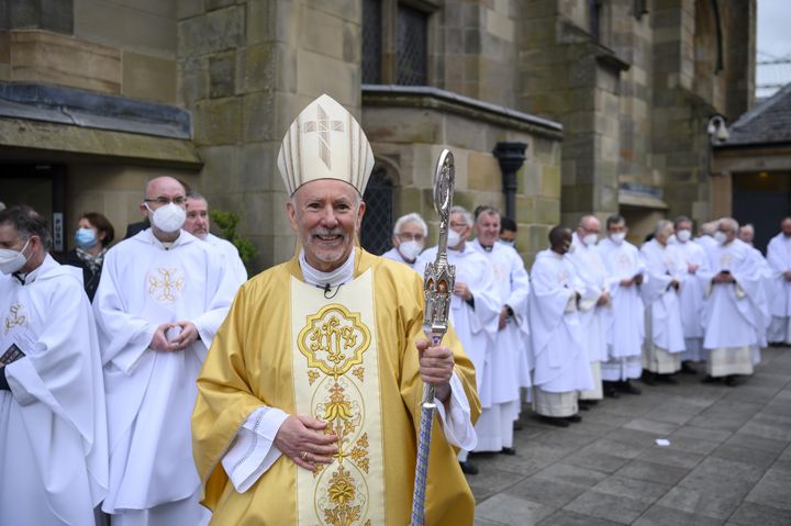 The Most Reverend William Nolan after he was installed as the new Roman Catholic Archbishop of Glasgow in February.