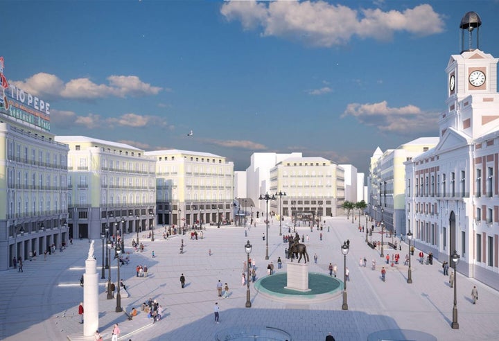 El proyecto de la reforma de la Puerta del Sol.